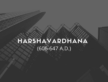 King Harshavardhana