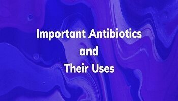 Important Antibiotics and their Uses