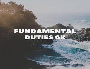Fundamental Duties GK