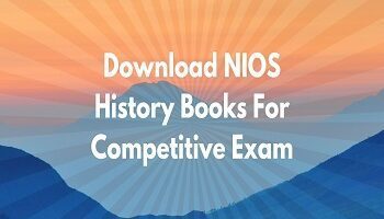 Download NIOS History Books For Competitive Exam