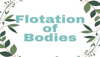 Flotation of Bodies
