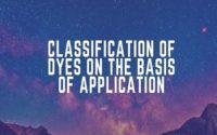Classification of Dyes on the basis of Application
