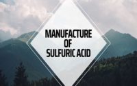 Manufacture of Sulfuric Acid