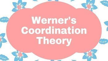 Werner Theory of Coordination Compounds