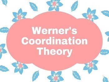 Werner Theory of Coordination Compounds