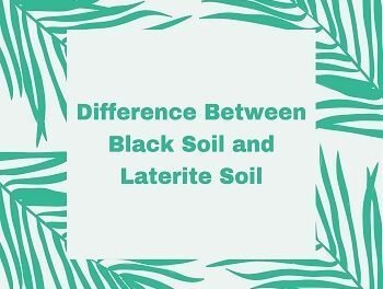 Difference Between Black Soil and Laterite Soil