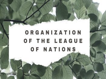 Organization of the League of Nations