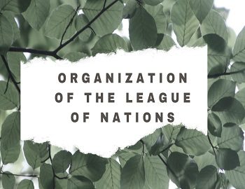 Organization of the League of Nations