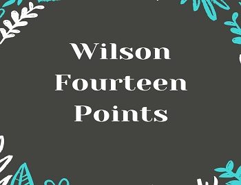 Wilson Fourteen Points