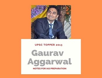 Gaurav Agrawal Notes For IAS