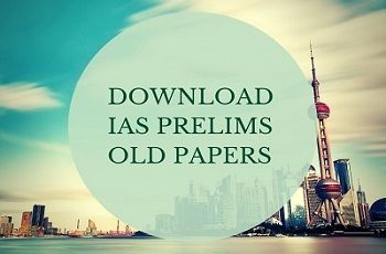 IAS Prelims General Studies Old Papers