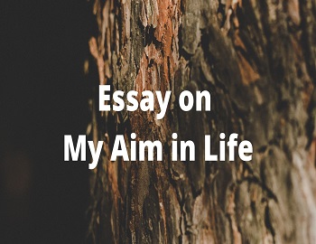 Essay on My Aim in Life