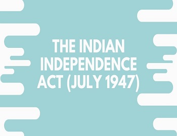 The Indian Independence Act