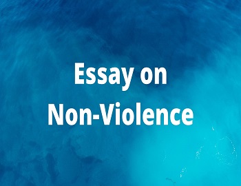 Essay on Non-Violence