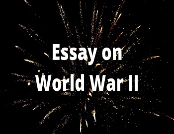 Essay on World War II