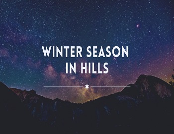 Winter Season In Hills