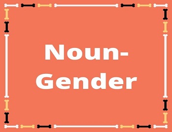 Noun-Gender