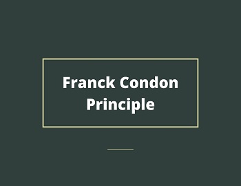 Franck Condon Principle