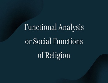 Social Functions of Religion