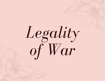 Legality of War