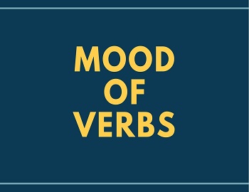 Mood of Verbs