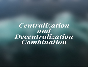 Centralization and Decentralization Combination