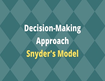 Decision-Making Approach Snyder's Model