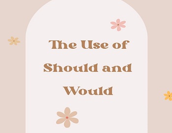 The Use of Should and Would