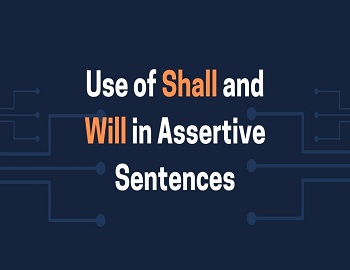 Use of Shall and Will in Assertive Sentences