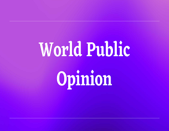 World Public Opinion