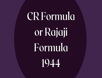 Rajaji Formula 1944
