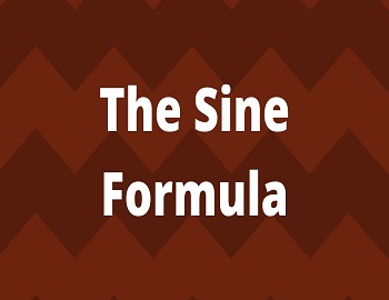 The Sine Formula