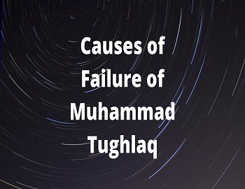 Causes of Failure of Muhammad Tughlaq