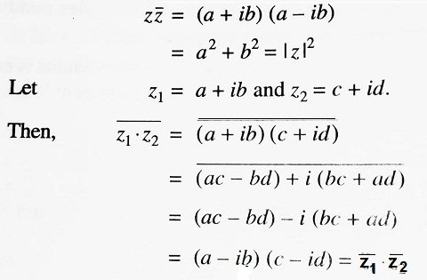 two complex numbers are conjugate to each