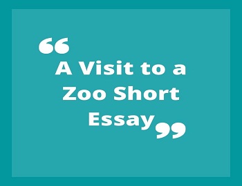 A Visit to a Zoo Short Essay