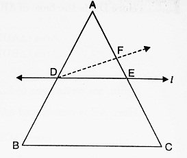 Converse of Basic Proportionality theorem