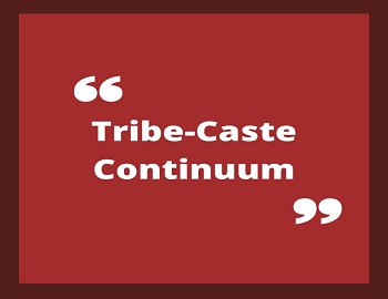 Tribe-Caste Continuum