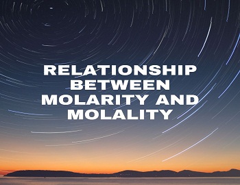 Relationship Between Molarity and Molality