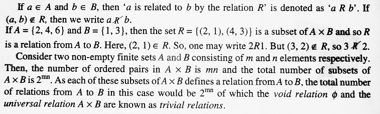 define relations in maths