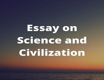 Essay on Science and Civilization
