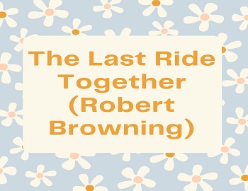 The Last Ride Together