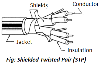 Shielded Twisted Pair (STP)