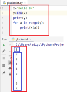 String Iteration in Python | Important Concept