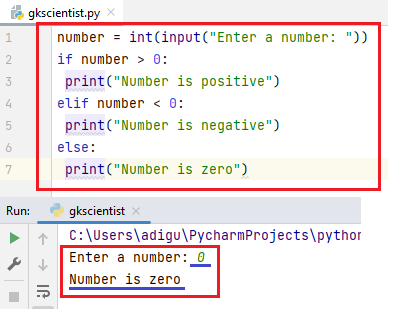 Python Conditional Statements 4 else in python