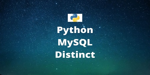 Python MySQL Distinct
