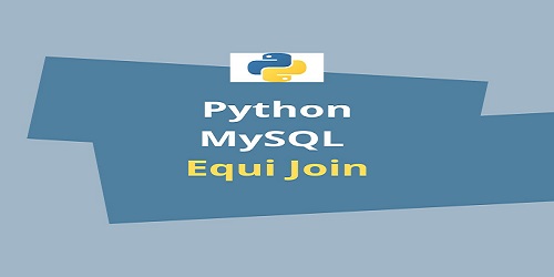 Python MySQL Equi Join