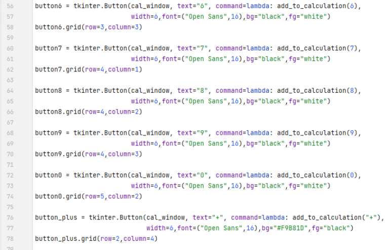 Python GUI Calculator Project [Source Code] Using Tkinter