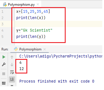 Polymorphism in Python 2 python polymorphism