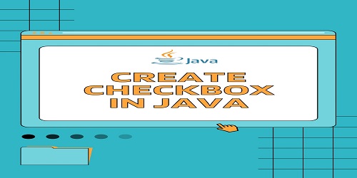 Create CheckBox in Java
