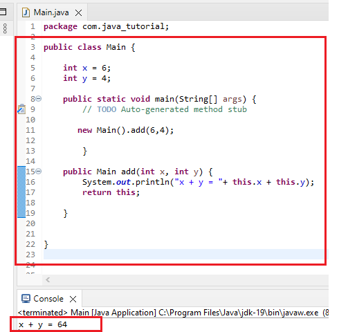 Java this Keyword Codeunit